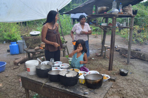 Coordinación general del Registro de bienes patrimoniales de las provincias de El Oro, Pastaza y Santa Elena de Ecuador. Cocina tradicional kichwa. Curaray