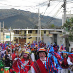Coordinación general del Registro de bienes patrimoniales de las provincias de El Oro, Pastaza y Santa Elena de Ecuador. Procesión fiestas de San Juan en Cumbaya.